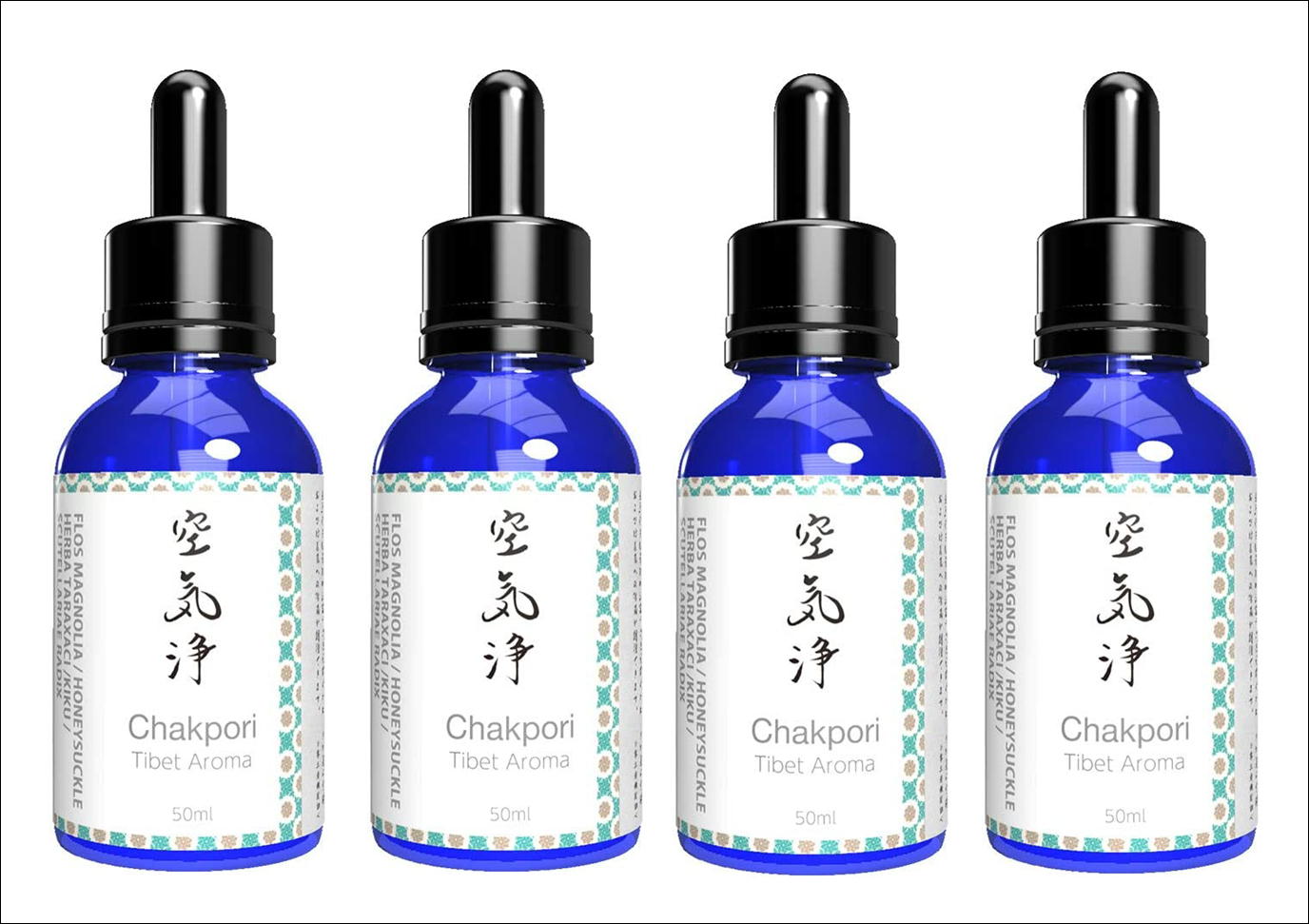 楽天アサヒアート楽天市場店【4個セット】Chakpori （チャックポリ）　 チベットアロマ 「空気浄」50ml　加湿器用　アロマオイル　空間除菌