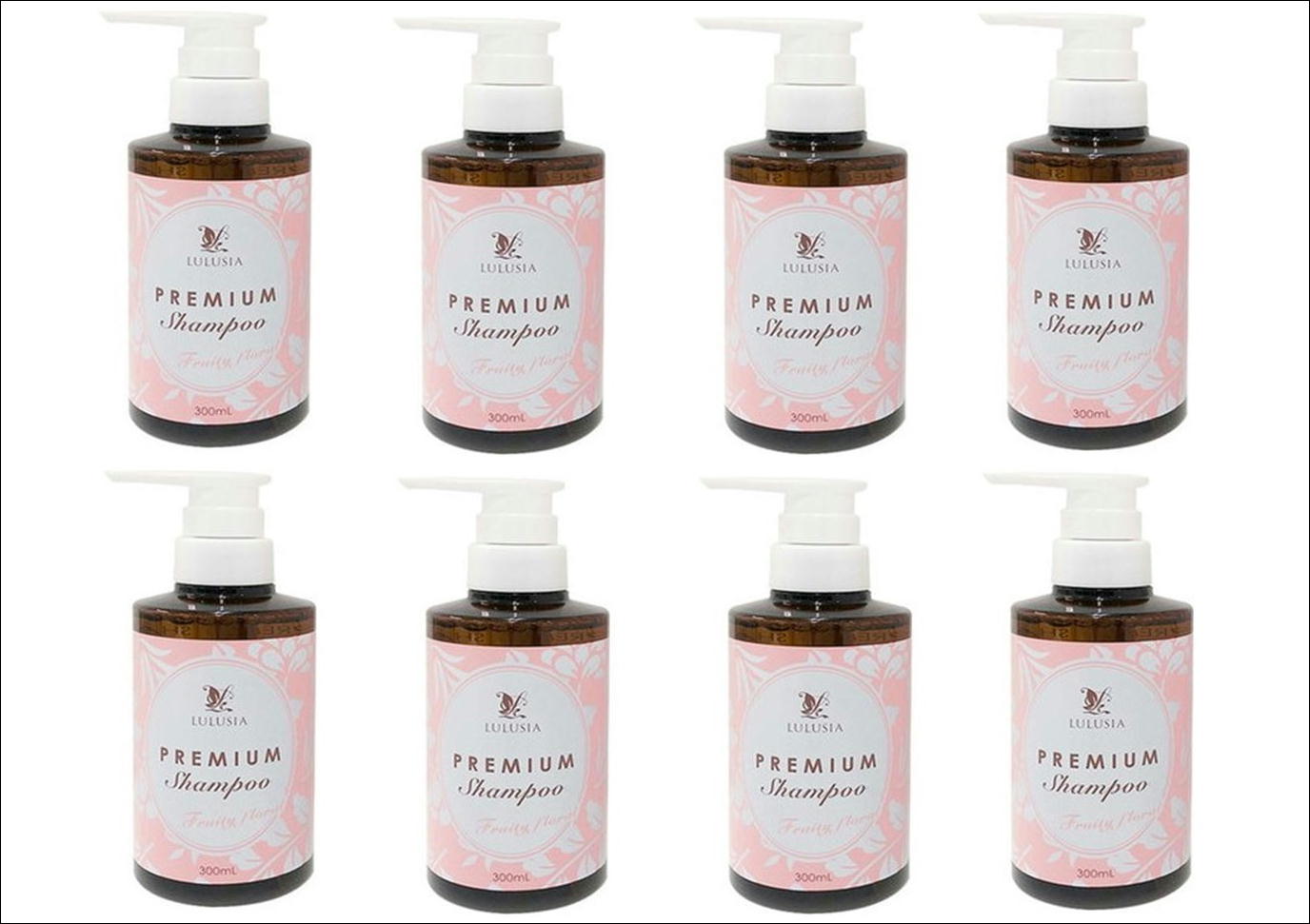 [정가 6500 엔 × 8 개 세트] 루루시아 프리미엄 샴푸 (300ml) 통판 상품 신품
