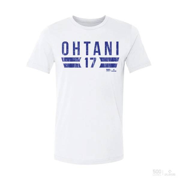 Rakuten - 【新品】大谷翔平　Tシャツ　ドジャース 『SHOHEI OHTANI Los Angeles D Font』　MLB選手会正規ライセンス商品