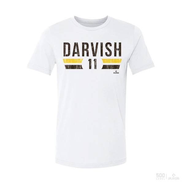 Rakuten - 【500LEVEL】ダルビッシュ有　 Tシャツ パドレス　YU DARVISH San Diego Font』MLB選手会正規ライセンス商品