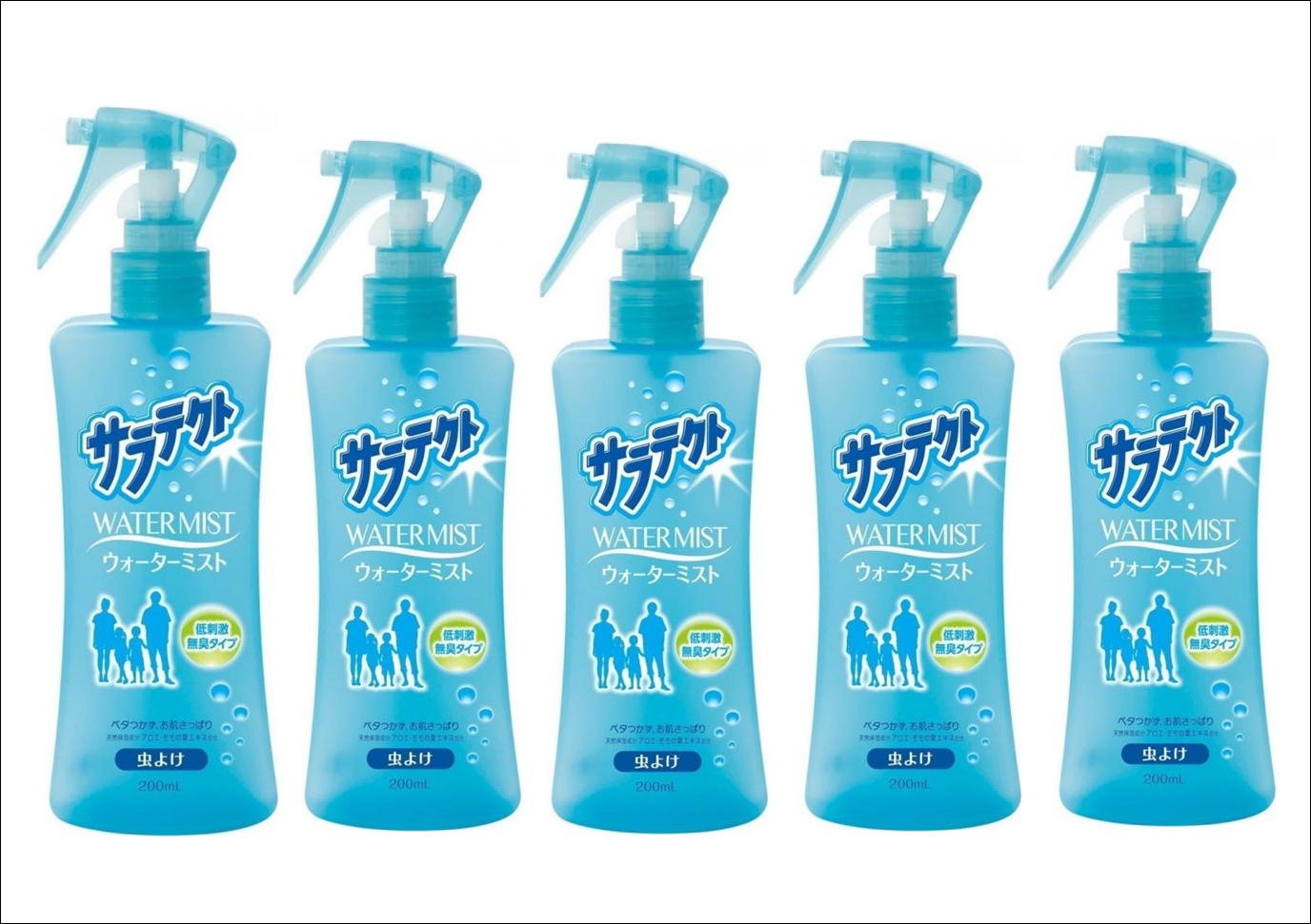 Rakuten - 【200ml×5個セット】アース製薬　虫よけミスト　サラテクト　ウォーターミスト　新品