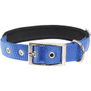 犬 首輪 ファープラストデイトナC 幅30mm首周47〜55mm 青 ペット用品 ferplast DAYTONA 首周り部柔らかパッドで痛くない Fa5290