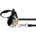 犬 伸縮 リード AMIGO M 虎 テープ 長5m 体重25kgまで ペット用品 ファープラスト アミーゴ DECOR TIGER 伸縮式リード Fa5253