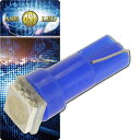 LEDバルブT5ブルー1個 3chip内蔵SMD T5 LED バルブメーター球 高輝度T5 LED バルブ メーター球 明るいT5 LED バルブ メーター球...