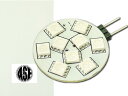 9連LEDルームランプG4レッド1個 3Chip9SMD 高輝度LEDルームランプ 明るいLED ルームランプ 爆光LEDルームランプ as10216