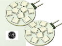 9連LEDルームランプG4アンバー2個 3Chip9SMD 高輝度LEDルームランプ 明るいLED ルームランプ 爆光LEDルームランプ as10217-2