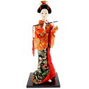 日本人形 31cm(12インチ) 8 笛 本格派人形 着物が綺麗な日本人形 ms9007