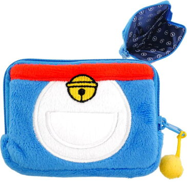 ドラえもん 四次元ポケット カード入れ ポーチ チャック式 キャラクターグッズ あると便利なドラエモン カード入れ Un006