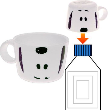 送料無料 スヌーピー ペットボトルキャップ コップ 水筒に変身 CPB1 キャラクターグッズ スヌーピー ペットボトルキャップ 兼 コップ Sk418