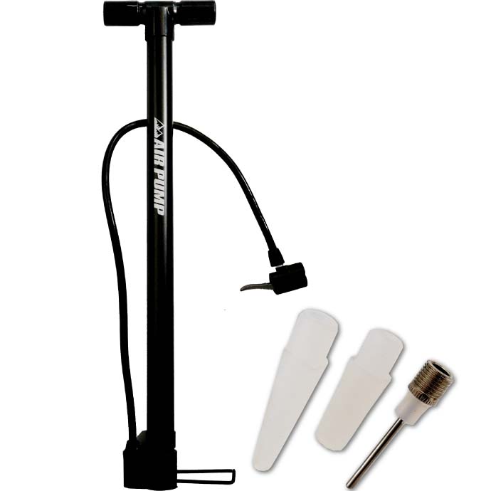 自転車空気入れ 米 仏 英式バルブ対応 エアーポンプ ボール 浮き輪 ボート などの空気入れ Ah045