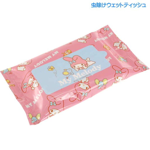 マイメロディ 虫よけウェットティッシュ ウエットシート MYWT1 キャラクターグッズ ユーカリ精油成分配合 子供用虫除け Sk689 マイメロディ 虫よけウェットティッシュ ウエットシート MYWT1 キャラクターグッズ ユーカリ精油成分配合 子供用虫除け Sk689