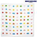 楽天あずはーと楽天市場店【MIKIHOUSE】FIRSTカラフルドット♪沐浴ガーゼバスタオル【新商品続々入荷中♪】【RCP】　upup7 apap8 fs04gm 【NEW】