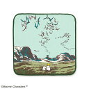 【宮本(株)商品★税込2860円以上で送料無料キャンペーン】【宮本】はんかちMOOMIN ムーミンスマホ・メガネ拭きハンカチ 草原【2024Apr】