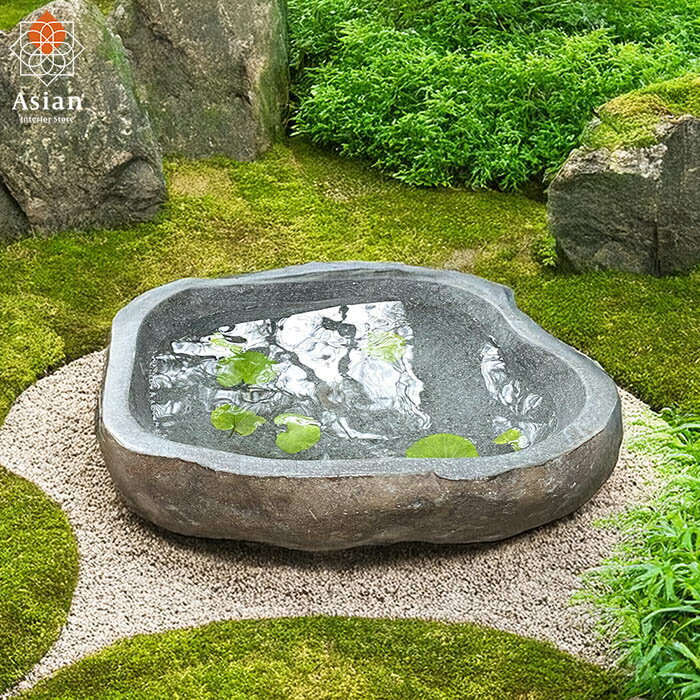 楽天市場】石 つくばい(エクステリア・ガーデンファニチャー 楽天市場】石 つくばい(エクステリア・ガーデンファニチャー