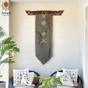 タペストリー エンディック生地21 【 アジアン バリ 布 壁掛け 壁飾り テーブルランナー テーブルセンター アジア布 北欧 インテリア おしゃれ 和風 モダン 大きい 縦長 バリ雑貨 アジアン雑貨 】