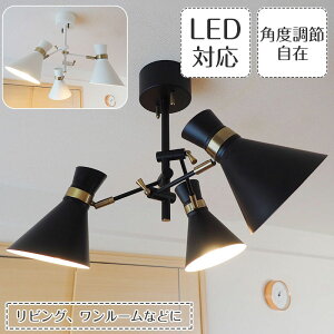 【最大2000円OFFCP】 スポットライト Faunus ファウヌス | 照明器具 照明 天井照明 ライト ランプ シーリングライト 3灯 LED LED照明 180W ひとり暮らし ダイニング リビング おしゃれ 北欧 アンティーク インダストリアル レトロ ヴィンテージ 4畳用 6畳用
