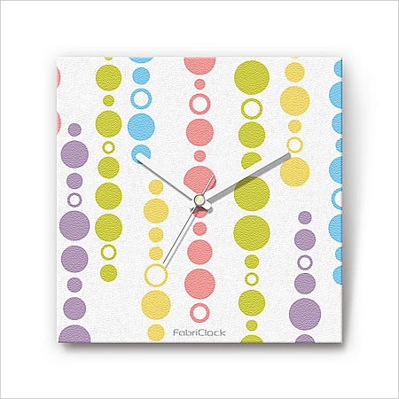 【最大2500円OFF】 壁掛け 時計 おしゃれ 【FabriClock】 ファブリクロック raindrops レインドロップ..