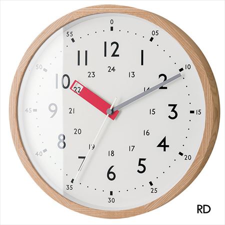 【最大2500円OFFCP】 壁掛け時計 Storuman ストゥールマン インターフォルム INTERFORM CL-2937 | 時計 掛け時計 ウォールクロック 壁掛け電波時計 電波時計 電波 アナログ 音が鳴る 木 木製 ウッド 見やすい わかりやすい 知育 ナチュラル レトロ 北欧 子供部屋 [3]