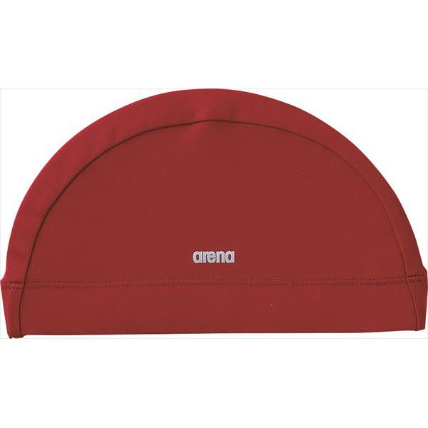 【1枚までメール便可】[arena]アリーナテキスタイルキャップ(FAR-4917)(RED)レッド