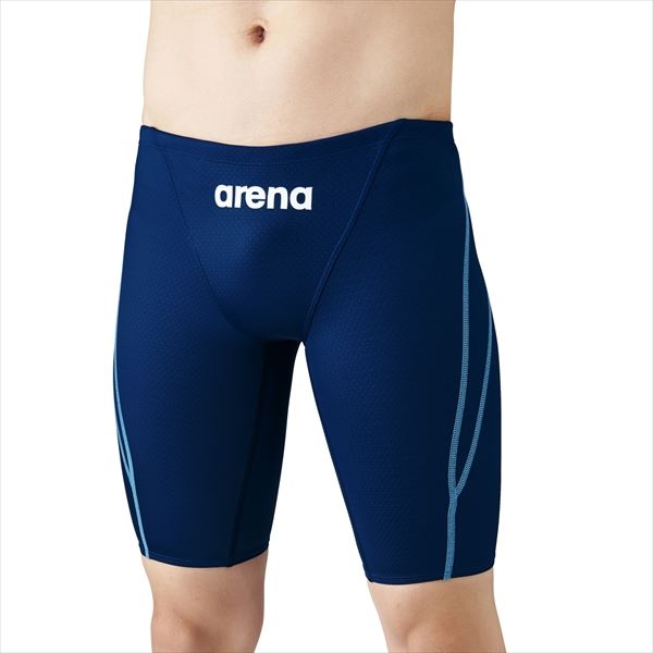 [arena]アリーナFina承認メンズ水着ハーフスパッツ(ARN-1022M)(NVBU)ネイビー