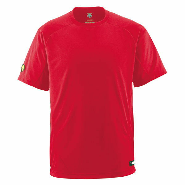 [DESCENTE]デサント丸首Tシャツ(DB200)(RED)レッド