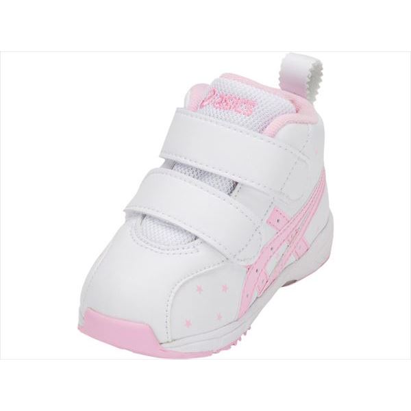 [asics]アシックスベビーシューズGD.RUNNER BABY SL-MID(1144A004)(101)ホワイト×ピンク