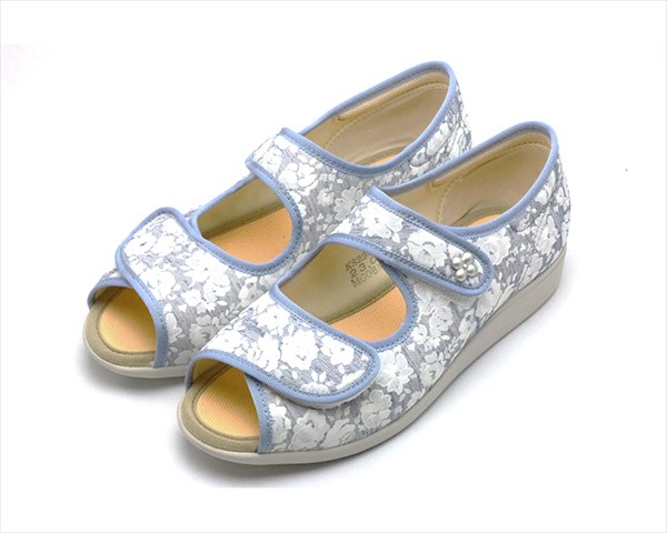 [ASAHI]アサヒレディースサンダル快歩主義L133SL(KS23483)ネイビーガラ