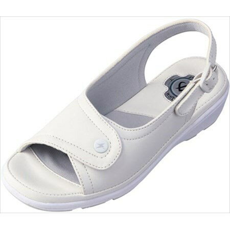 [pure walker]ピュアウォーカーレディースオフィスサンダル(PW8501)(2)ホワイト