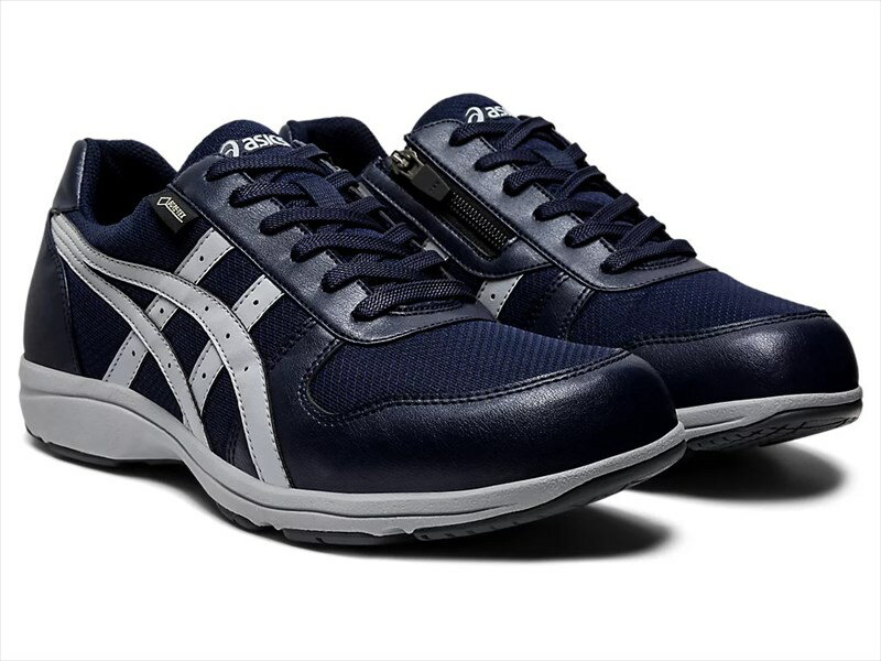 アシックス [asics]アシックスメンズウォーキングシューズハダシウォーカー GORE-TEX防水(1291A012)(400)ミッドナイト×ミッドグレー