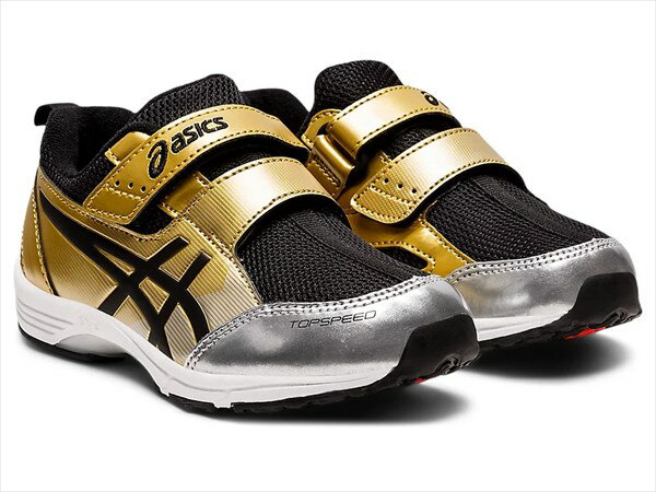 楽天スポーツゾーンASPO[asics]アシックスキッズシューズトップスピード（R）MINI-zero 3（1144A020）（200）ゴールド/ブラック