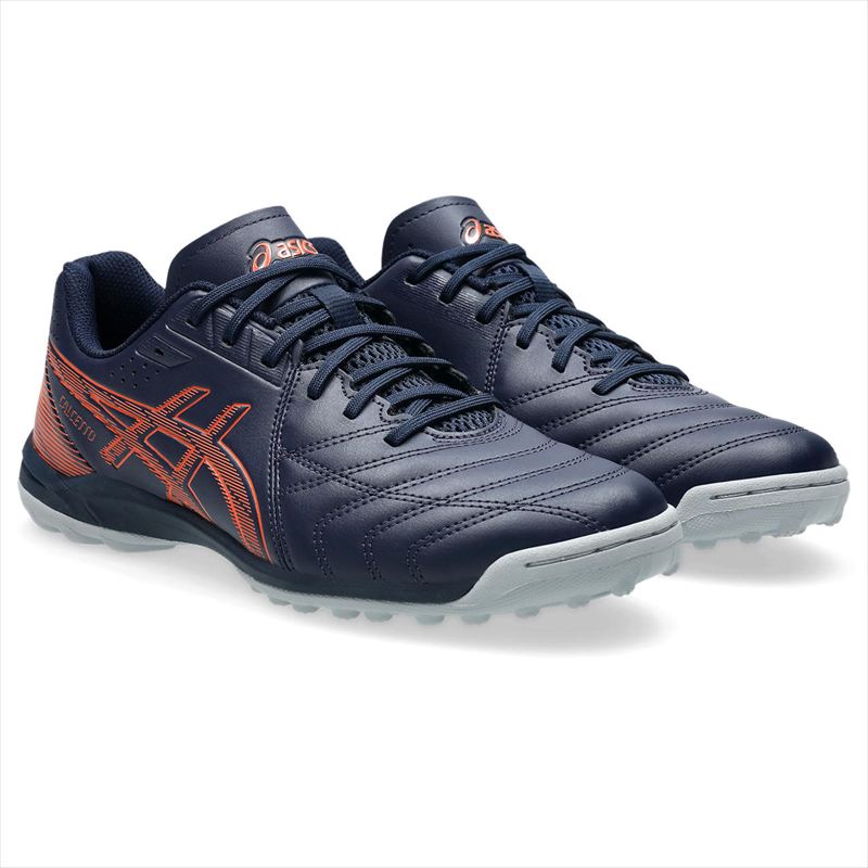 [asics]アシックスフットサルシューズCALCETTO WD 9 TF(1113A038)(401)ミッドナイト/ハバネロ