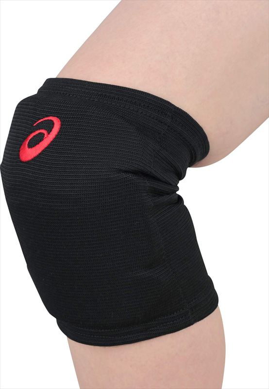 [asics]アシックスひざサポーター(3053A151)(003)ブラックxレッド