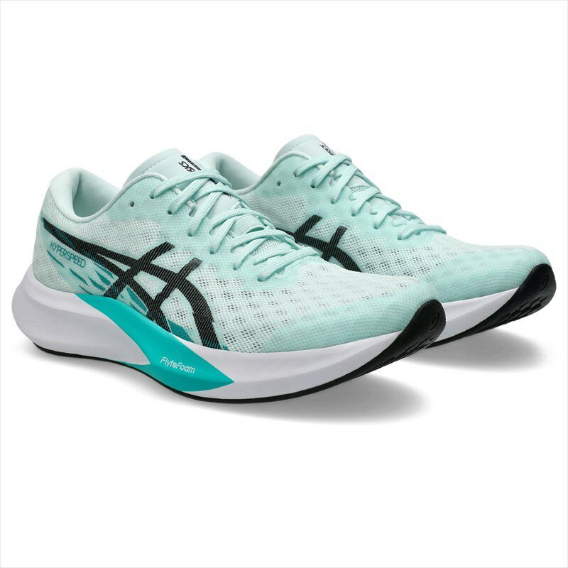[asics]アシックスレディースランニングシューズHYPER SPEED 4(1012B677)(400)スージングシー/ブラック