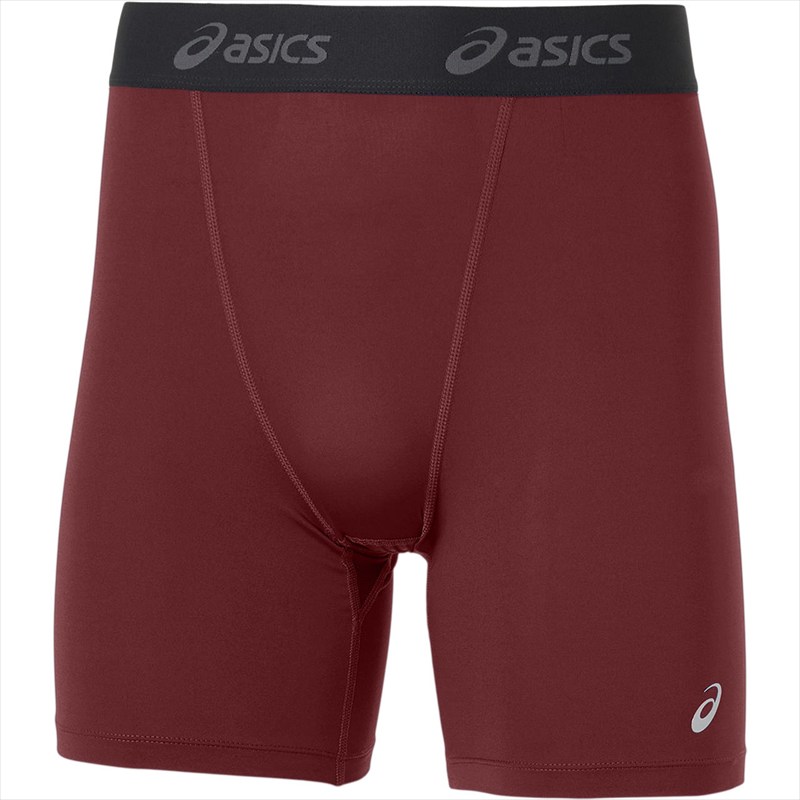 【1点までメール便可】[asics]アシックス2WAYトリコットミドルタイツ(2031E963)(601)エンジ