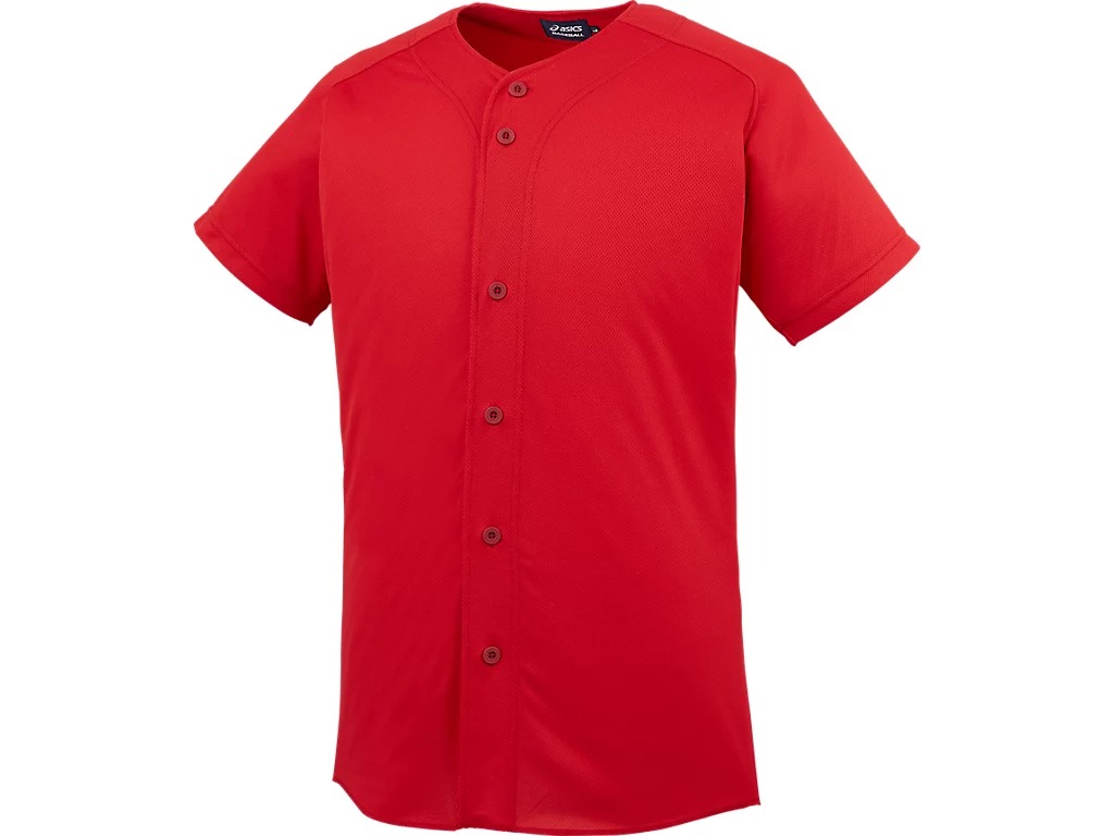 [asics]アシックスマルチユニフォームシャツ(BAS200)(23)レッド