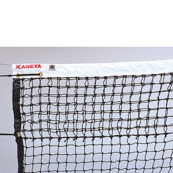 【メーカー直送商品】【代引き不可】[KANEYA]カネヤ全天候硬式テニスネット(上部ダブルネット)(K-3001)