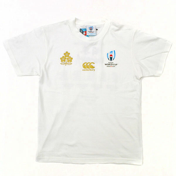 【5/9~15 エントリーでポイント10倍】[canterbury]カンタベリー ウェアJAPAN ONE TEAM 半袖Tシャツ(VWT39455)(10)ホワイト