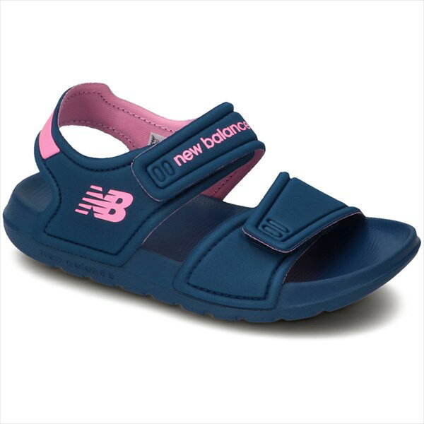 [New Balance]ニューバランスジュニアサンダルIOSPSD(IOSPSDNPM)ネイビー/ピンク