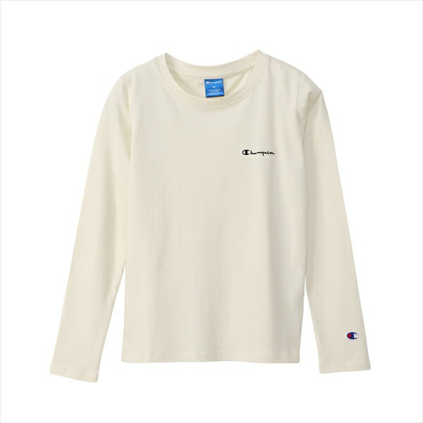 [Champion]チャンピオンレディース ウェアロングスリーブTシャツ(CW-WS407)(020)オフホワイト