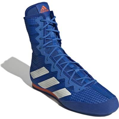 [adidas]アディダスボクシングシューズBOX HOG 4(GW1402)チームロイヤルブルー/オフホワイト/インパクトオレンジ