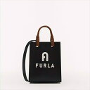 [FULRA]フルラ レディースFURLA VARSITY STYLE トート ミニ(WB00729-BX1230-1057-E0500)NERO+PERLA e