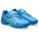 asics アシックスジュニアサッカートレーニングシューズJUNIOLE 6 TF(1104A045)(400)ディレクトリーブルー/セーフティイエロー