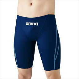 【1点までメール便可】[arena]アリーナFina承認メンズ水着ハーフスパッツ(ARN-1022M)(NVBU)ネイビー