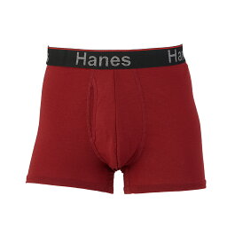 【2点までメール便可】[Hanes]ヘインズメンズ ウェアCOMFORT FLEX FIT トータルサポートポーチ ショートボクサーブリーフ(HM6EW103)(962)レッドブリック