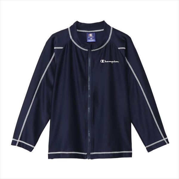 [Champion]チャンピオンキッズ ラッシュガード(CK-XS404)(370)ネイビー(4)