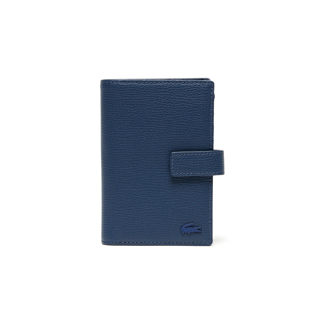 [LACOSTE]ラコステメンズ アクセサリーレザースマートウォレット(NH1432KP)(021)ネイビー