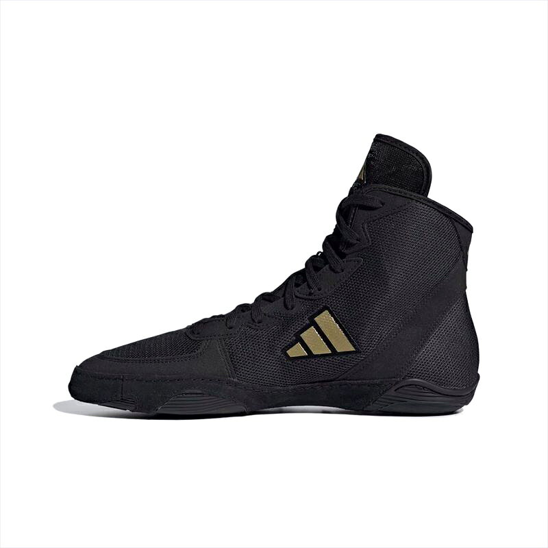 [adidas]アディダスレスリングシューズADIZERO WRESTLING(IE3207)コアブラック／ゴ...
