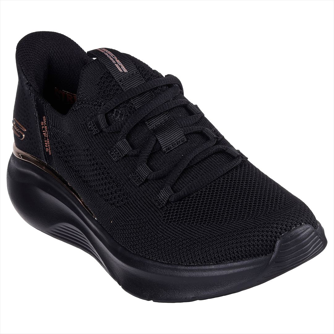 樂天商城 - [SKECHERS]スケッチャーズレディーススリップインズシューズBOBS B LOVE-TRUE DELIGHT(117617)(BBK)ブラック