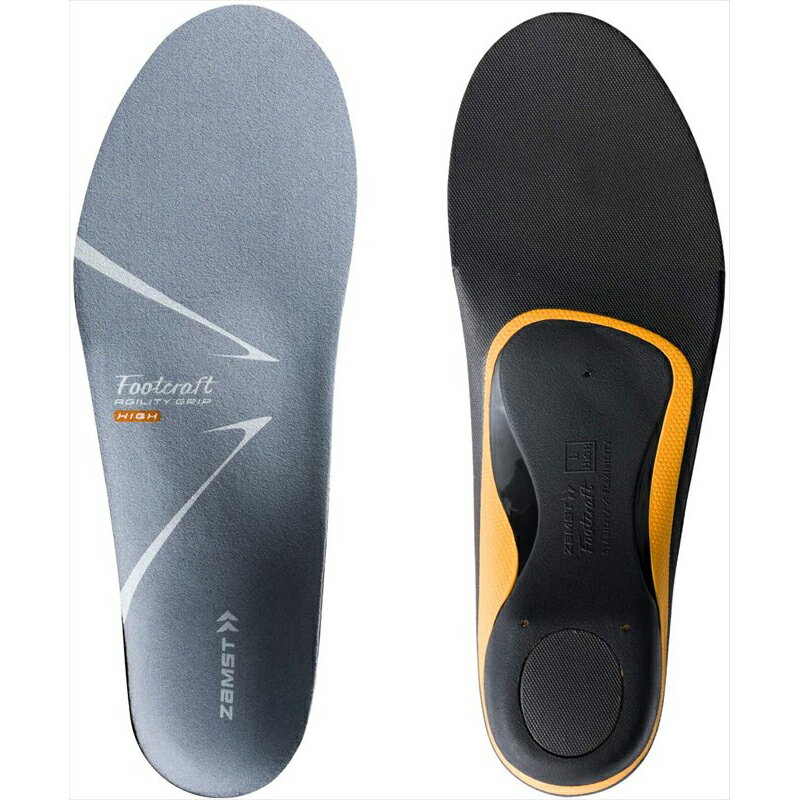 樂天商城 - [ZAMST]ザムストスポーツインソールFootcraft AGILITY GRIP アーチ:HIGH サイズ:M(23-24.5cm)(379622)
