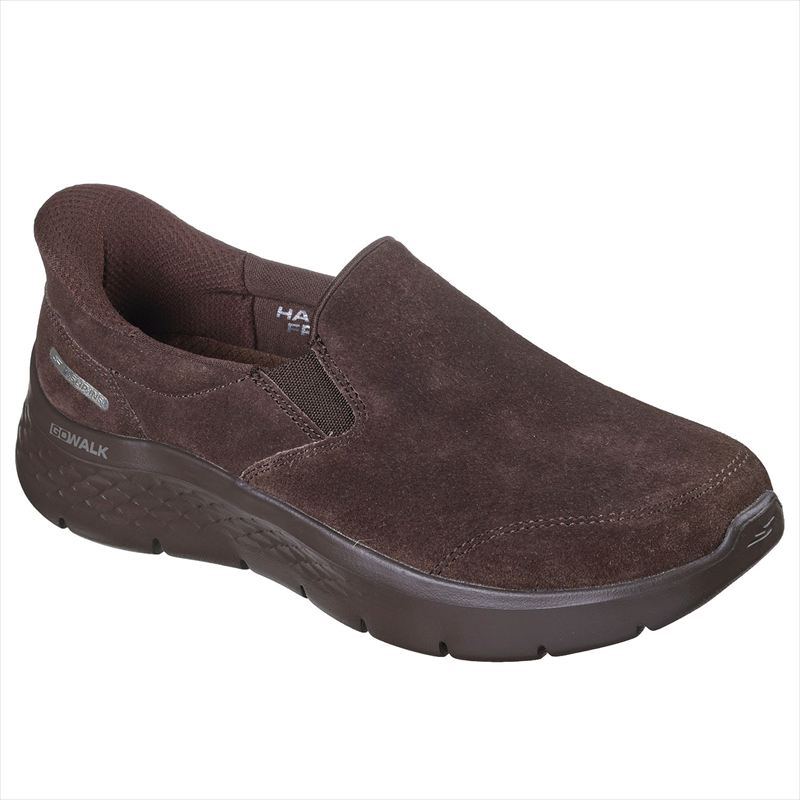 乐天商城 - [在庫処分品につき返品交換不可][SKECHERS]スケッチャーズレディーススリップインズシューズGO WALK FLEX - RUE(125508)(CHOC)チョコレート
